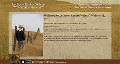 Desktop Screenshot of anthonyrankinwilson.com